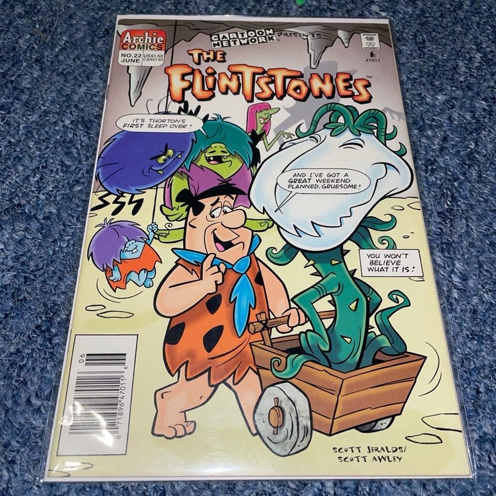 Archie Comics: Cartoon Network Presents The Flintstones #22  (June 1997) Rare